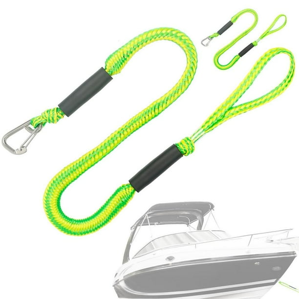 Tohuu Dock Lines for Boats Stretchable Marine Boats Dock Line Quick