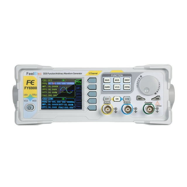 Signal Generator,Dual-channel Function Source 20mhz Precision Dds Meter Vco Burst Dds Dds Dual-channel Dds Dual-channel Function Eryue 20mhz Function Source 250msa/s Source 250msa/s Meter Vburst