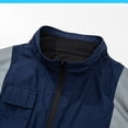 thumbnail image 7 of Yaoyar Reflective Security Safety Vests Heavy Duty with Pockets and Front Zipper Workwear Waistcoat Fishing Waistcoat Without Accessories, 7 of 7