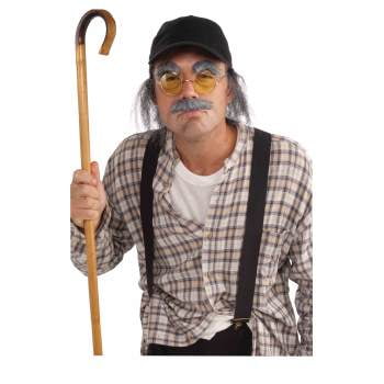 Adult Old Man Halloween Costume Kit