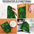 thumbnail image 7 of SKYSONIC St Patrick's Day Clover Kitchen Towel Set of 1,Super Soft Absorbent Hand Towel Tea Towel Tableware Cleaning Rag for Kitchen, Home, Hotel, Beach, Bathroom, Gym, 7 of 7
