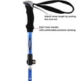 thumbnail image 5 of 2Pcs Aluminum 5 Sections Collapsible Ultralight Travel Trekking Hiking Pole for Men and Women (Fits 5.7' - 6.5'), 5 of 13