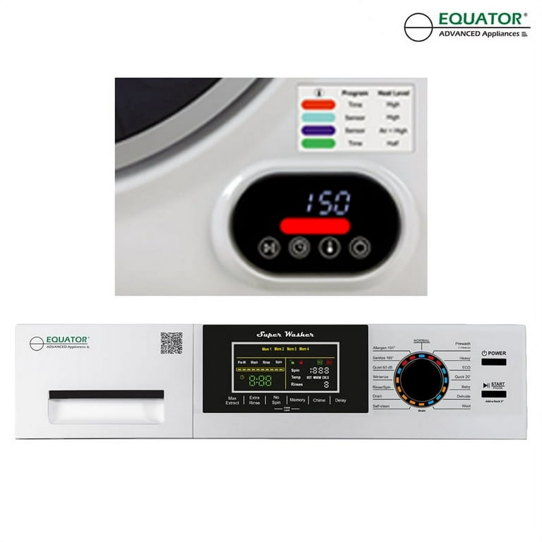 Walmart stackable washer and on sale dryer