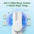 thumbnail image 4 of BugMD Fly Trap Indoor, Gnat Traps for House Indoor, Fruit Fly Trap, Gnat Killer Indoor, Plug in Bug Catcher, Indoor Fly Trap, Insect Traps Indoor, Fly Traps Indoor for Safer Home, Fruit Fly Killer, 4 of 7