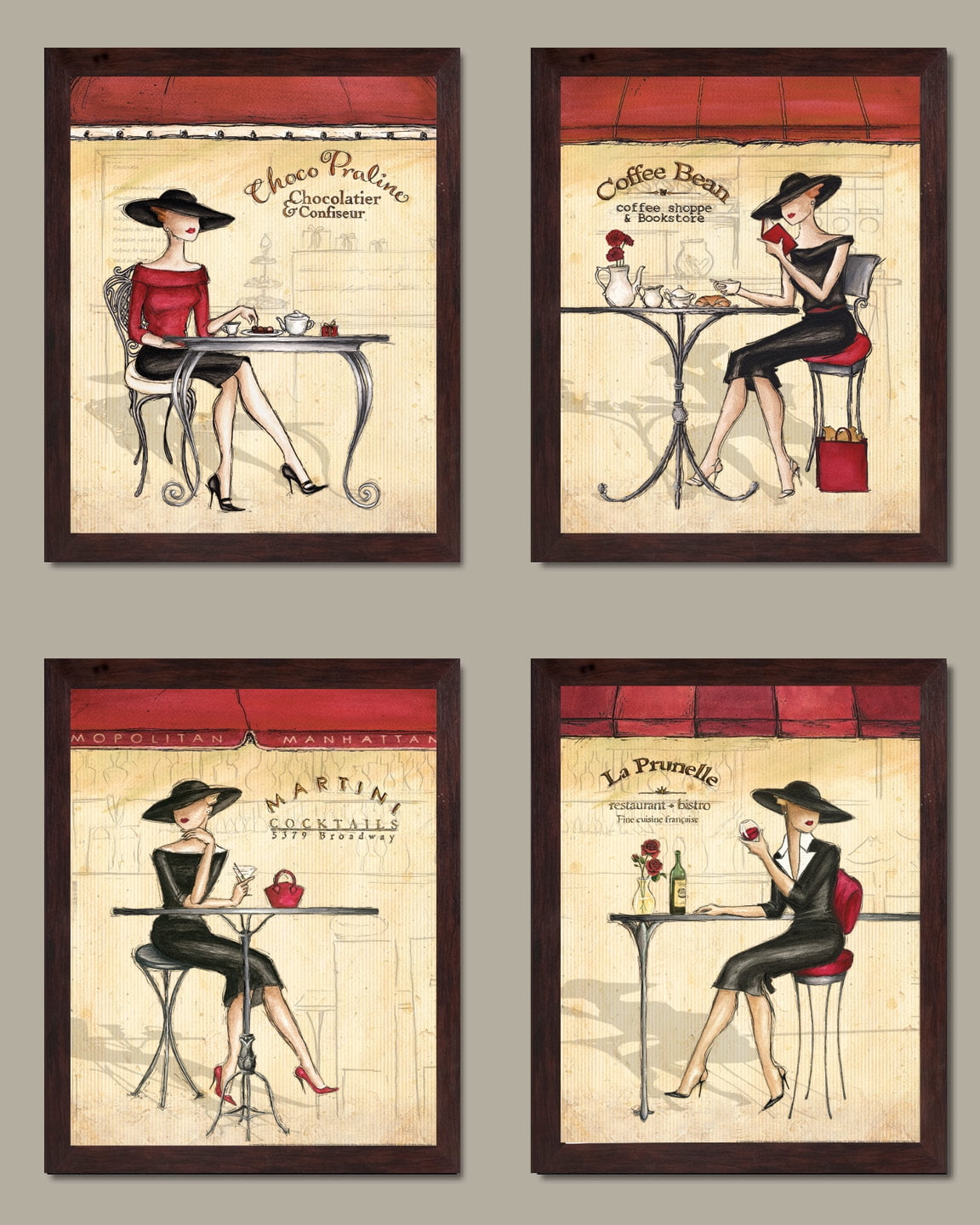 New York Andrea Laliberte Art Print 11x14