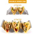 thumbnail image 3 of Soportes para tacos Ugagaf de acero inoxidable, juego de 6, aptos para horno, 3 of 6