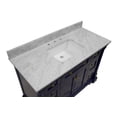 thumbnail image 7 of Sydney 48" Bathroom Vanity with Royal Blue Cabinet and Carrara Marble Top, 7 of 7