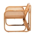 thumbnail image 6 of bali & pari Cambridge Natural Rattan Armchair - Handcrafted Lounge Chair, 6 of 6