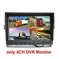 thumbnail image 2 of AHD1920x1080P 7 Inch IPS Truck Bus 4CH Vehicle DVR Recorder Parking Monitor With 4 Channels Front Rear Left Right AHD Car Camera, 2 of 7