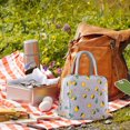 thumbnail image 2 of Flash Deals! Huayishang Lunch Box for Women Portable Insulated Lunch Bag Lunch Bag Fast Food Insulated Bag 1Pc Gray, Kitchen Essentials Clearance Sale Grey, 2 of 6