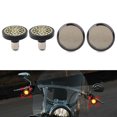 thumbnail image 1 of Compatible con cubierta de lente ahumada HARLEY y bombillas LED DRL y de señal de giro Switchback 1157 48-SMD, 1 of 4