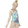 thumbnail image 3 of Hello Kitty Girls One Piece Swimsuits Hawaiian Summer Swimwear Beach Bathing Suit Outfits, 3 of 7