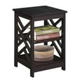 thumbnail image 2 of Convenience Concepts Titan End Table with Shelves, Multiple Finishes, 2 of 7