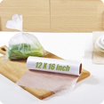 thumbnail image 2 of Rollo de bolsa de plástico para productos vegetales, pan y comestibles, bolsa transparente de 12 x 16 pulgadas, 350 bolsas/rollo (1), 2 of 5