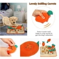 thumbnail image 4 of Pet Snuffle Mat for Dogs,Interactive Dog Feeding Mat with 8 Carrots,Sniff Mat for Slow Eating & Smell Training,Durable Dog Puzzle Toys Encourages Natural Foraging Skills and Stress Relief, 4 of 7