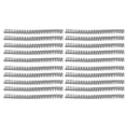 thumbnail image 2 of Plastic Spiral Binding Coils 3/4in, Non Fade  Page Turning Binding Spirals Reusable 20Pcs  For Students For A4 A5 Notebook Black, 2 of 8
