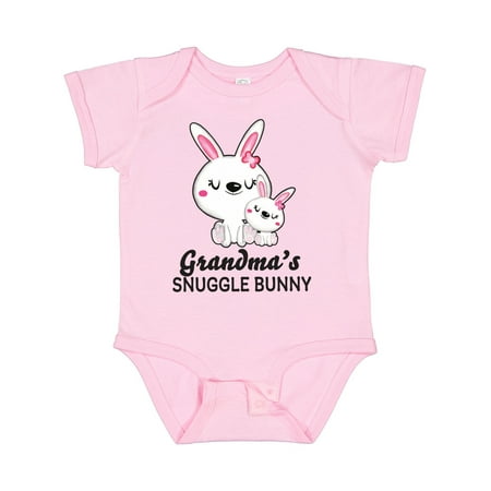 

Inktastic Grandmas Snuggle Bunny Easter Gift Baby Girl Bodysuit