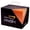 Sunset Orange, variant on BCW Diversified BCDDCPRISMGRN Prism Deck Box Case, Viridian Green