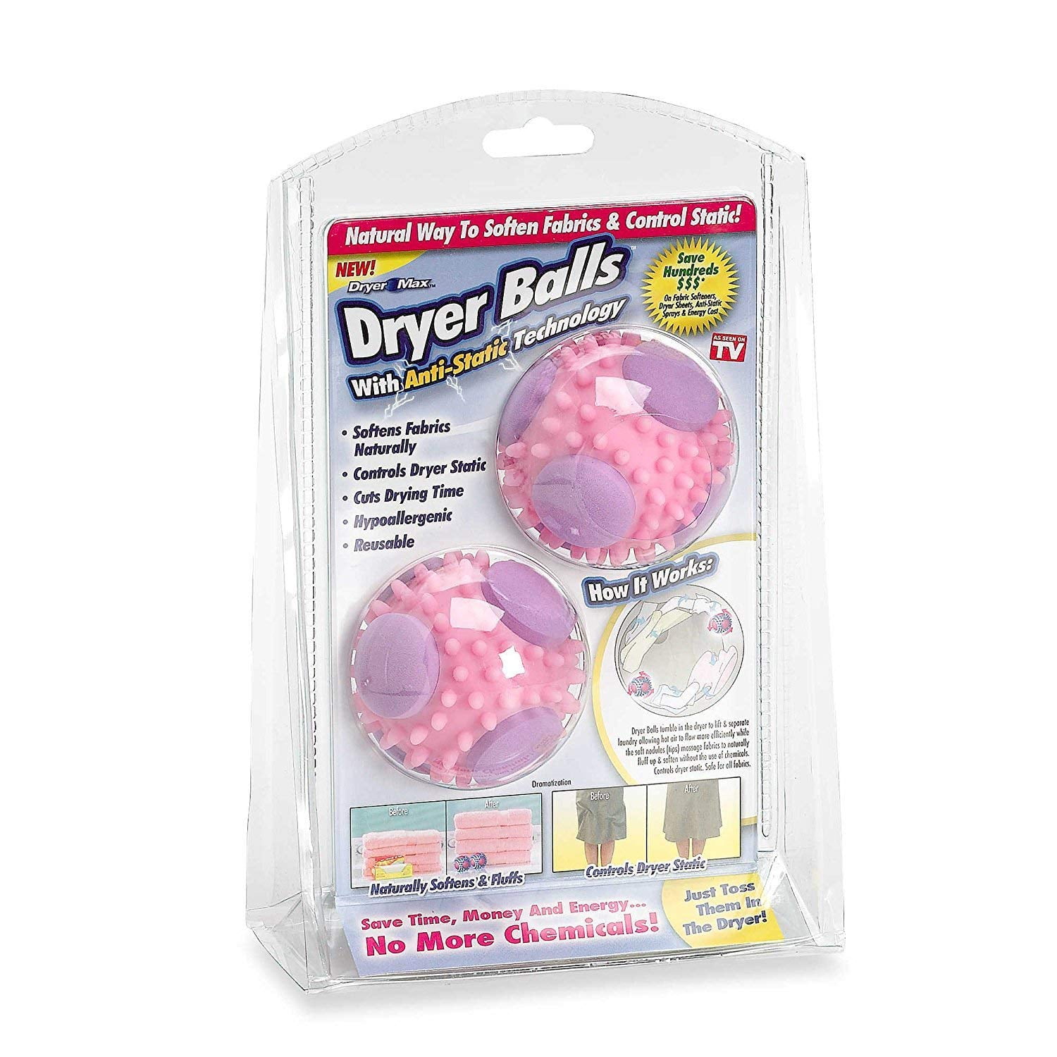 dryer max anti static balls