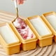 thumbnail image 4 of Molde de hielo largo con tapa para refrigerador | Bandeja de hielo de gran capacidad | Silicona flexible de grado alimenticio | Barras de hielo grandes de fusión lenta para bebidas | Multiusos para, 4 of 6