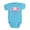 Turquoise, variant on CafePress - Volleyball Baby Gift - Cute Infant Bodysuit Baby Romper - Size Newborn - 24 Months