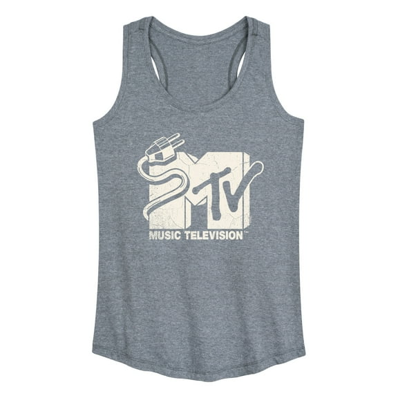 MTV - MTV Unplugged Logo - Women's Racerback Tank Top