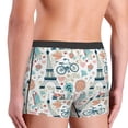 thumbnail image 4 of Bingfone Eiffel Tower Men's Underwear - Casual Stretch Boxer Briefs-Medium, 4 of 7