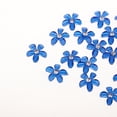 thumbnail image 3 of Abbracc 20 Pcs Boutons en Résine avec Strass Cristal Perles Plates DIY Bleu Royal, 3 of 7