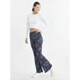 thumbnail image 6 of No Boundaries Flare Pants and 2-Pack, Women's and Women’s Plus, 6 of 6