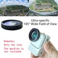 thumbnail image 2 of Wide 185 Degree Camera Lens Replacement for 360 GO Ultra Anti Scratches, 2 of 6