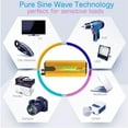 thumbnail image 4 of Power Inverter DC to AC Pure Sine Wave 500W-2000W Transformer Convert Multi-function Socket Converter Car inverter ,Easy to Use, 4 of 7