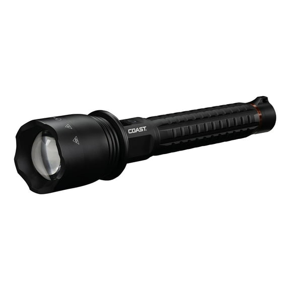 COAST XP40R Rechargeable LED Flashlight – 8000 Lumens, Dual Power, Ultra View Flood Beam