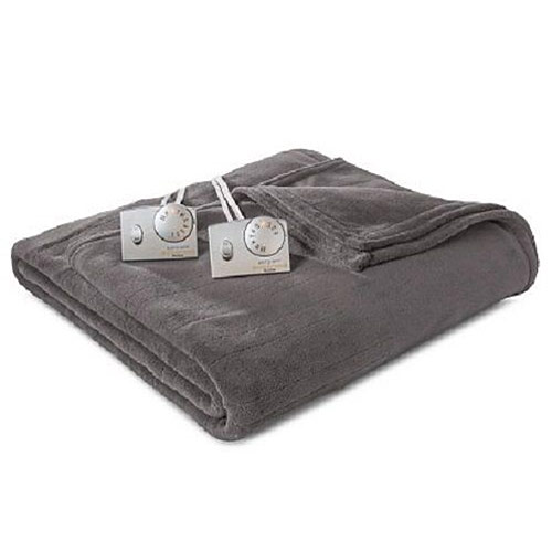 Biddeford MicroPlush Analog Electric Heated Blanket Twin Full Queen