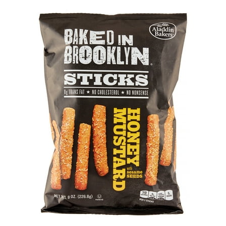 Baked in Brooklyn Sticks, Honey Mustard, 8 Oz