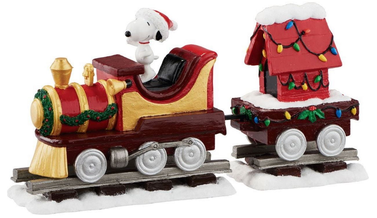 Peanuts Christmas Train Set
