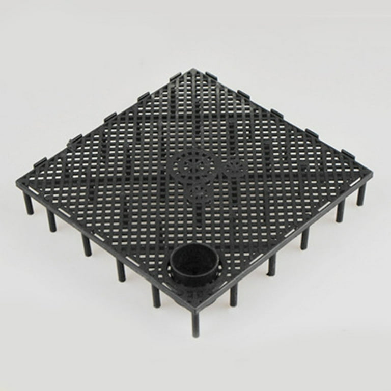 Black Undergravel Filter Plates - Quantity Aquarium Tank Bottom Divider Grid Material From Fish Filter Parts & Accessories - Price 21.94