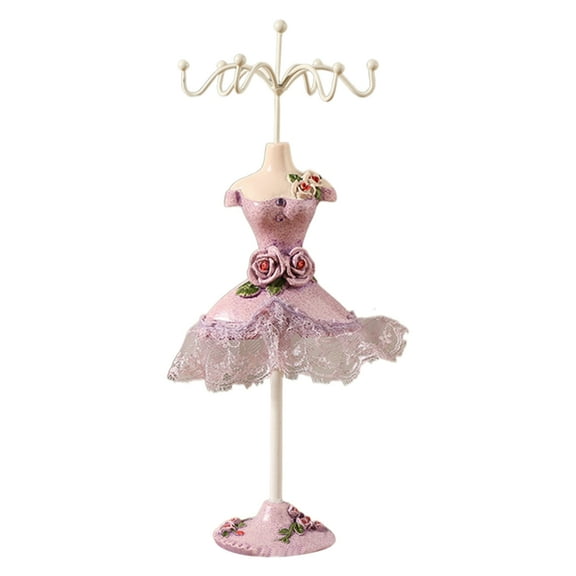 YIEMEEN Fashionable Jewelry Organizer Model Display Rack for Earrings Necklace Bracelet