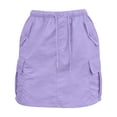 thumbnail image 4 of Cargo Skirts for Women Elastic Drawstring High Waisted Hiking Skirt with Pockets Casual Summer Athletic Dress, 4 of 6