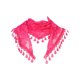 thumbnail image 1 of INSPIRAR CHIC Chal de Encaje Rosa Floral, Chal Triangular de Malla con Borlas, Cubierta de Cabeza de Capilla, Velos de Novia para Misa 55.1x18.9" Rosa Fucsia, 1 of 5