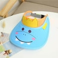 thumbnail image 5 of pitrice Children Summer Hat with Sleeves Cartoon Sun Protection Cap Set Wide Brim Beach Cap with Sleeves, 5 of 5