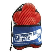 A&R Sports Bag of Hockey Balls Orange 12-Pack
