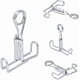 thumbnail image 3 of Flush Clamp Pipe Clamps Stainless Steel Clamps For Latex Hose Clamps Sealing Clamps Laboratory Supplies (silver) (2pcs), 3 of 5