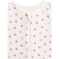 thumbnail image 4 of Wonder Nation Organic Cotton Baby Unisex Zip Front Footed Sleep N Play Pajamas, 3-Pack, Sizes Preemie-6/9 Months, 4 of 4