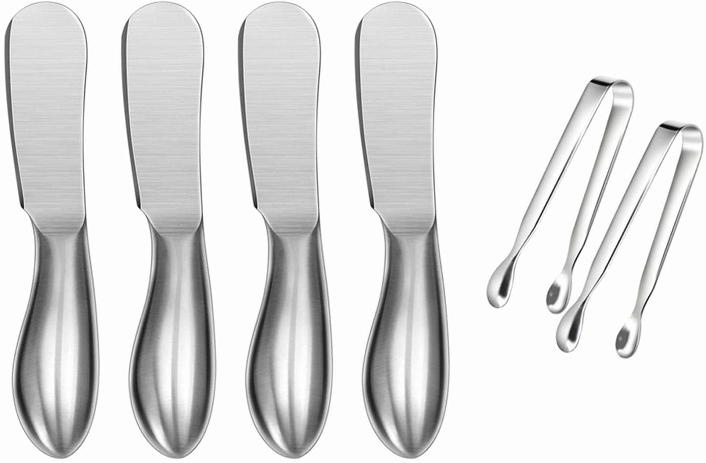 Spreader Knife Set,6Piece Cheese and Butter Spreader Knives,Mini