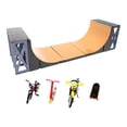 thumbnail image 4 of 5 Pcs Rampes de Planche à Doigts pour Parc, Jouets de Planche à Doigts, Rampe d'Entraînement pour Planche à Roulettes Jaune, 4 of 8