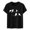 Black, variant on Xuewenshw Women's Model Heart Cup Printed Art Heart Cup Printed Round Neck Short Sleeve Top T Shirt Women T Shirt Summer