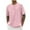 Pink B, variant on Ecqkame T-Shirts for Men Print Round Neck Casual Fashion Short Sleeve T-Shirts Blouses Men's T-Shirts Rose Gold S