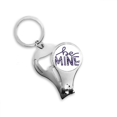 thumbnail image 1 of be My cute Citation handwrite Pince à Ongles Porte-Clés Ouvre-Bouteille clipper, 1 of 3
