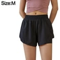 thumbnail image 2 of Pantalones cortos deportivos para mujer Pantalones cortos de fitness de verano Pantalones cortos para correr Pantalones cortos de yoga, 2 of 6