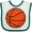 White and Green, variant on Inktastic Basketball Sports Ball Boys or Girls Baby Bib